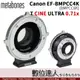 Metabones Canon EF-BMPCC4K (BMPCC6K) T CINE ULTRA 0.71x 轉接環 Blackmagic