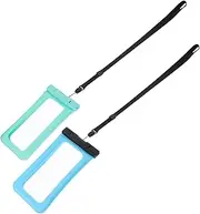LABRIMP 2pcs Waterproof Mobile Phone Bag Universal Screen Touch Phone Bag Waterproof Phone Bag Clear Phone Container Waterproof Phone Pouch Waterproof Case for Phone