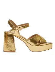 [Sandler] Sienna Sandals in Gold Metallic
