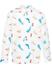 [COMME des GARCONS HOMME PLUS] 印花襯衫
