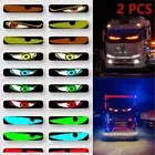 2X Truck-Specific Devils Eye LED-Screen Car Eye Light Truck Dynamic LED Light