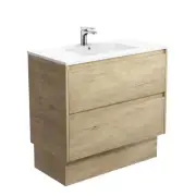 Fienza Dolce Amato 900 Vanity on Kickboard Scandi Oak TCL90BSK