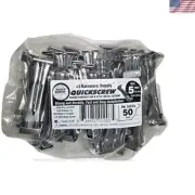 Invisible Finish 5" Gutter Hanger Hooks - Strong Rustproof Aluminum Brackets