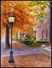 Sidewalk - DIY Counted Cross Stitch Pattern Needlework