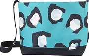 Nappy Caddy Stroller Organiser - Universal Pram Caddy Bag for Mummy - Snuggly fit to most strollers w/Shoulder Strap, Adjustable Strap, and Handy Reusable Wet Pouch, Green Envy - by Zoe Sage