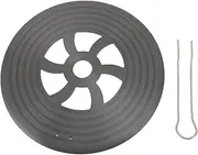 Induction Plate Adapter, Heat Diffuser Plate, 9.8 Inch Aluminum Alloy Heat Conduction Plate for Gas Stove, Flame Guard Heat Diffuser with Removable Handle,