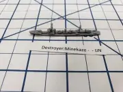 Destroyer - Minekaze Class - IJN - Wargaming - Axis and Allies - Naval Miniature
