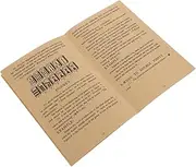 GLSTOY English Mahjong Rule Book Vintage Mahjong Instruction Manual for Beginners