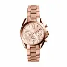 Michael Kors Rose Gold-Tone Bradshaw Mini Analogue Watch MK5799 - Rose Gold