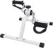 Mini Exercise Bike for Arms and Legs Foldable Pedal Exerciser Steel Compact Equipment Portable Foldable Trainer for Gym Sport