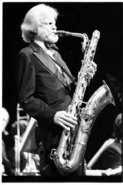 Gerry Mulligan Musician Singer Performing Old Music Photo 10