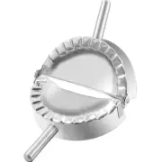 6 Inch Empanda Press, Large Stainless Steel Dumpling Maker, 2-in-1 Dough Cutt...
