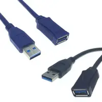 在飛比找ETMall東森購物網優惠-高速USB3.0數據線usb公對母延長線0.3米0.5米1米