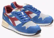DIADORA I.C. 4000 PREMIUM C6642 NAUTICAL BLUE POMPEIAN RED VAN