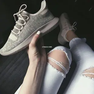 Adidas Tubular Shadow Knit 針織 潮流 百搭 慢跑鞋“橄欖綠灰”Bb8824 男女鞋