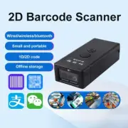 1D 2D QR Code Wireless Handhel Portable Express Scanner Reader bluetooth 2.4G