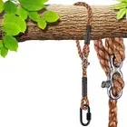 SELEWARE Tree Swing Rope Hammock Chair Strap Hanging Kit,Length Adjustable Ny...