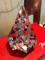 Baccarat New Christmas Tree Crystal Clear with Original Box Excellent Condition