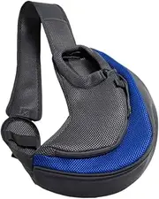 Minkissy Quality Materials Pet Carrier Shoulder Bag Wide Straps Dark Polyester Portable for Dog/cat Fashion Grid Design