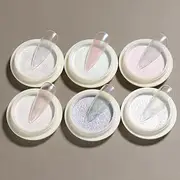 KipaJuju Nail Art Collection 6 Luxury Colour Metallic Chrome Nail Magic Mirror Effect Powder Pigment Holographic Chameleon Aurora Manicure Nail Art Decoration Salon and Home DIY Women Girl