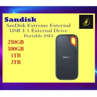 在飛比找蝦皮購物優惠-Sandisk Extreme 外部 USB 3.1 外置驅