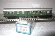 ROCO 24322 N DB 2nd CLASS LOCAL PASSENGER & BAGGAGE CAR NOS NIB EpIV fleischmann