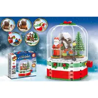 在飛比找蝦皮購物優惠-Sembo 模型益智玩具 601090 與聖誕老人一起慶祝聖