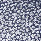 $275 NWT Yves Delorme Nuit Blanche F/QN Flat Sheet 94x116" Floral Organic France