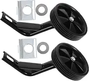 EXAOMBLE 1 Pair Bike Wear Resistant Training Wheels for Bikes Slip Support for Safe Riding Durable Auxiliary Wheels for Young Cyclists