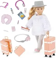 Lori 6" Doll W/Luggage & Accessories, Leighton