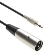 6Ft XLR Male to 3.5mm Mono Male Cable