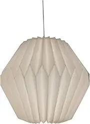 Paper Lampshades for Ceiling Lights Nordic Origami Paper Light Shades Ceiling Foldable Paper Pendant Light Shade Art Decor Paper Lamp Shade Style2