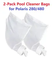 2-Pack Polaris 280 Pool Cleaner Bag Polaris Pool 480 Cleaner Bag Strainer Bag