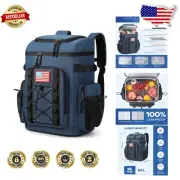 Versatile 35 Can Backpack Cooler - 16 Hours Insulation for Outdoor Adventures