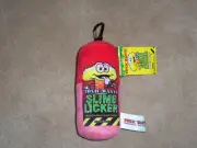Toxic Waste Sour Rolling Liquid Candy 6” Plush Keychain Clip NEW Slime Licker