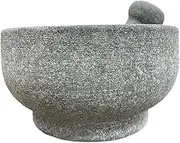 Natural Stone 8.5 IN Double Sided Mortar and Pestle