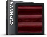 Washable And Reusable High Flow Cabin Air Filter，Greater Than 15 Years of Service Life，Suitable For Nissan Armada，Frontier；INFINITI QX50；Dodge Replacement CF10743，CP743，VF2038（HCC1033-X）