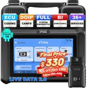 XTOOL D7W OBD2 Full Diagnostic Scanner E.CU Coding Tool Bidirectional DOIP/CANFD