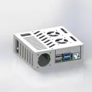 3D Printed Raspberry Pi 4 Case by Gaisa3D