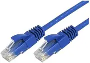 8Ware Premium RJ45 Ethernet Network LAN UTP Patch Cord 26AWG CAT6 Thin Cable, Blue, 150 cm/ 1.5 Meter
