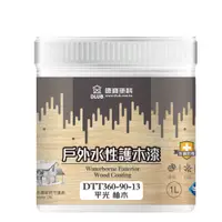 在飛比找蝦皮商城優惠-德寶 水性戶外護木漆 柚木平光 1L