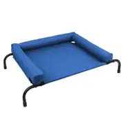 Elevated Bolster Pet Dog Puppy Durable Washable Raised Framed Bed
