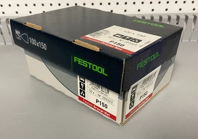 Festool 203323 Abrasive Net Granat Net 100x150 STF Delta P150 GR Net/50