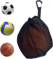 Single Ball Bag Ball Storage Bag,Single Mesh Ball Bag Drawstring Basketball Bag