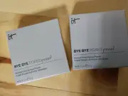Two NIB IT Translucent Bye Bye Pores Pressed Poreless Finish Airbrush Powder