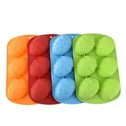 3D Easter Egg Silicone Chocolate Fondant Mold Baking Tools Sugarcraft & Chocolate Moulds