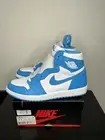 Nike Air Jordan 1 Retro High OG Powder Blue UNC Off-White Trophy Travis Size 11