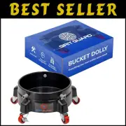 Heavy-Duty Bucket Dolly with Wheels for Effortless Cleaning – 250 lbs Capacity