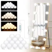 Hollywood Vanity Mirror Lights 14 LED Bulbs 3 Color Dimmable Mirror 14 Bulbs