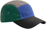 [WITHMOONS] Camp Hat Multi Color Lightweight Jockey 5 Panel Flat Bill Cap Outdoor Fishing Hat YZ20208
